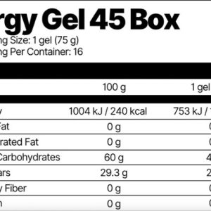 Gel cu carbohidrati pentru alergare Nduranz aroma lamaie 5 Gel cu carbohidrati pentru alergare Nduranz aroma lamaie - imagine 2