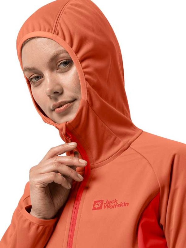 Jacheta softshell femei Jack Wolfskin Go Hike