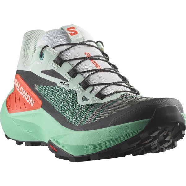 24867-salomon-genesis-w-bay-electric-green-cherry-tomato Pantofi Trail Salomon Genesis Femei