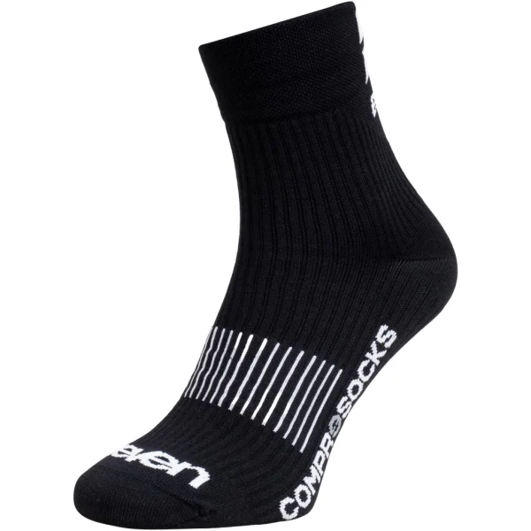 sosete-compresie-sport-scurte-eleven-howa-black1 Șosete de compresie scurte Eleven Howa Black