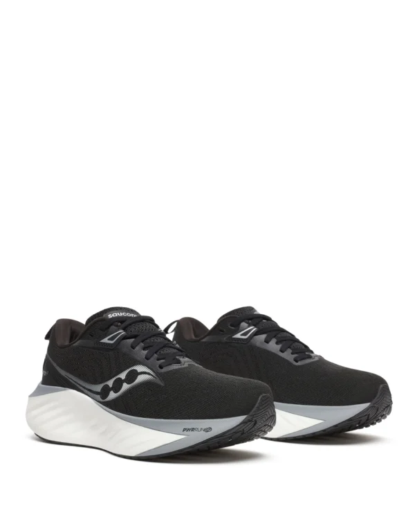 Nokwol-WTriumph22BlackWhiteMesh2 Pantofi de Alergare Saucony Triumph 22 Femei